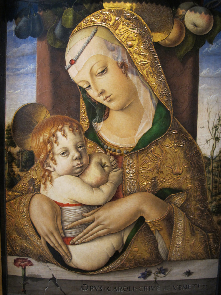 Virgem com o Menino - Carlo Crivelli