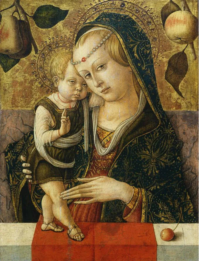Virgem com o Menino - Carlo Crivelli