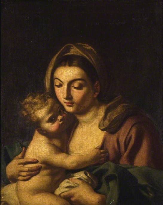 Virgem com o Menino - Francesco Solimena