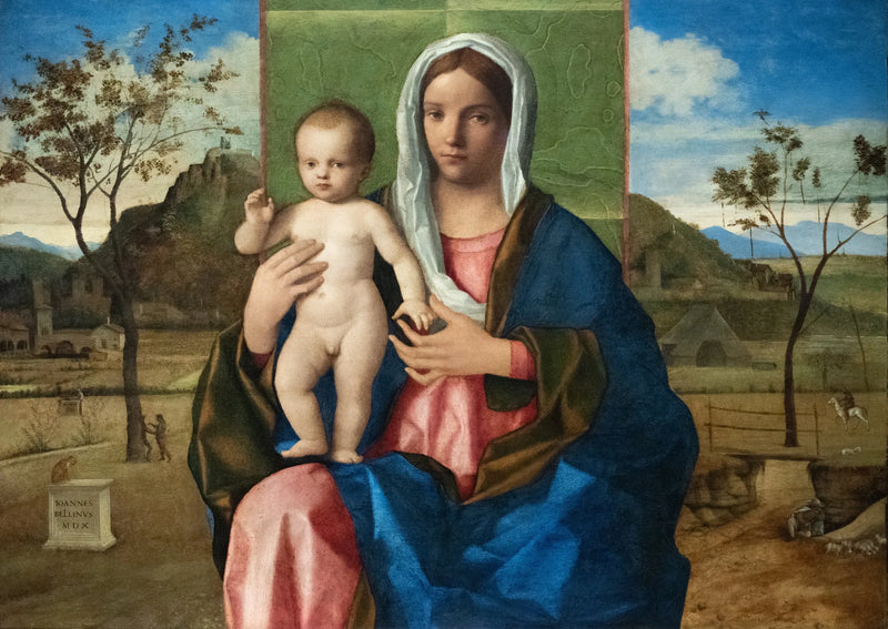 Virgem com o Menino - Giovanni Bellini