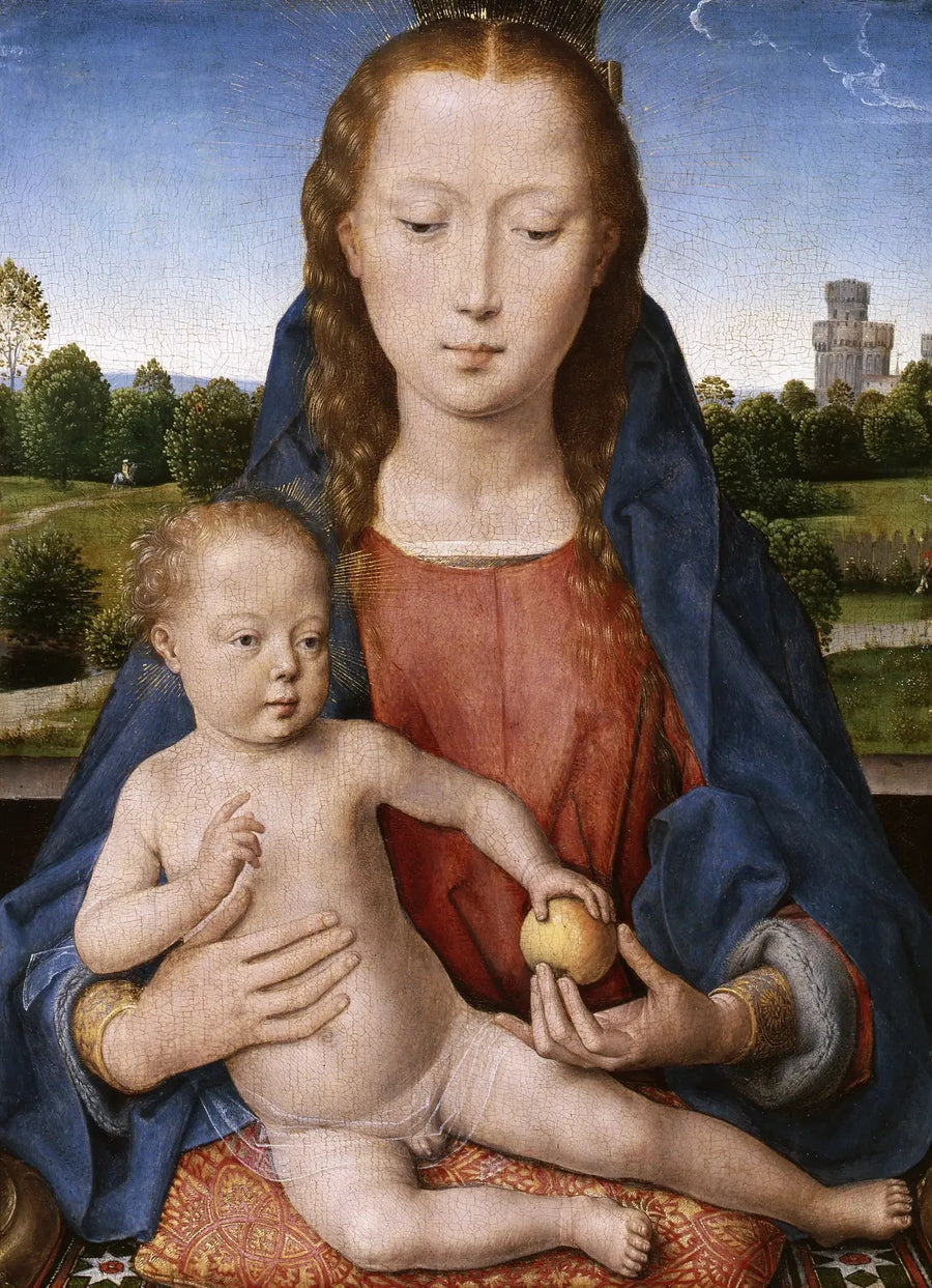 Virgem com o Menino - Hans Memling
