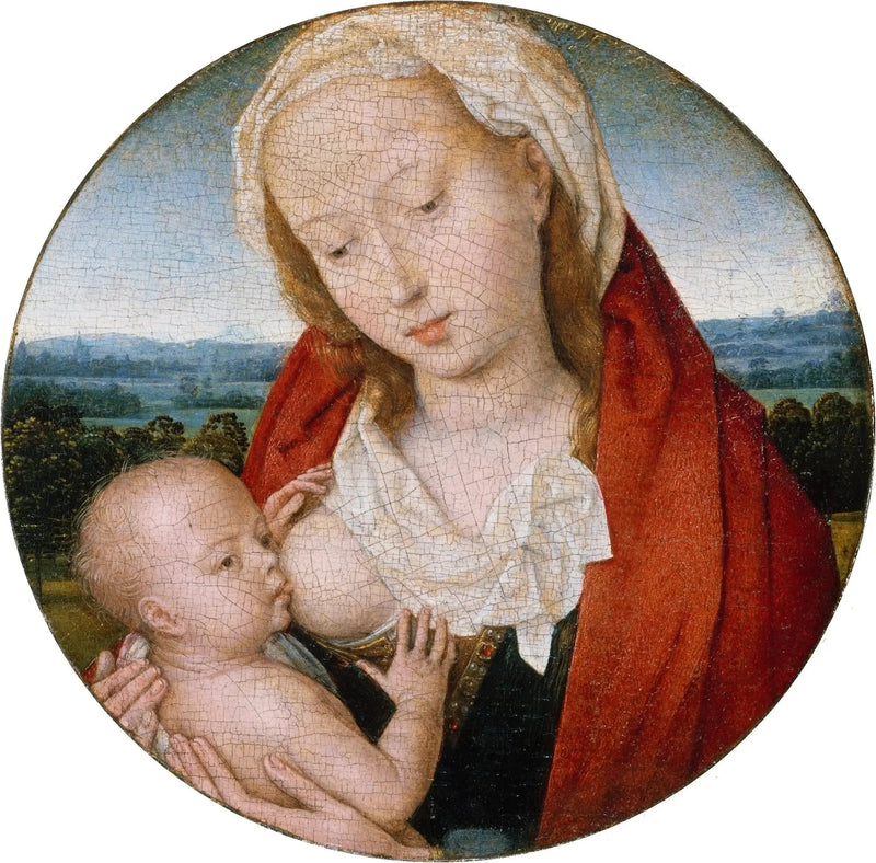 Virgem com o Menino - Hans Memling