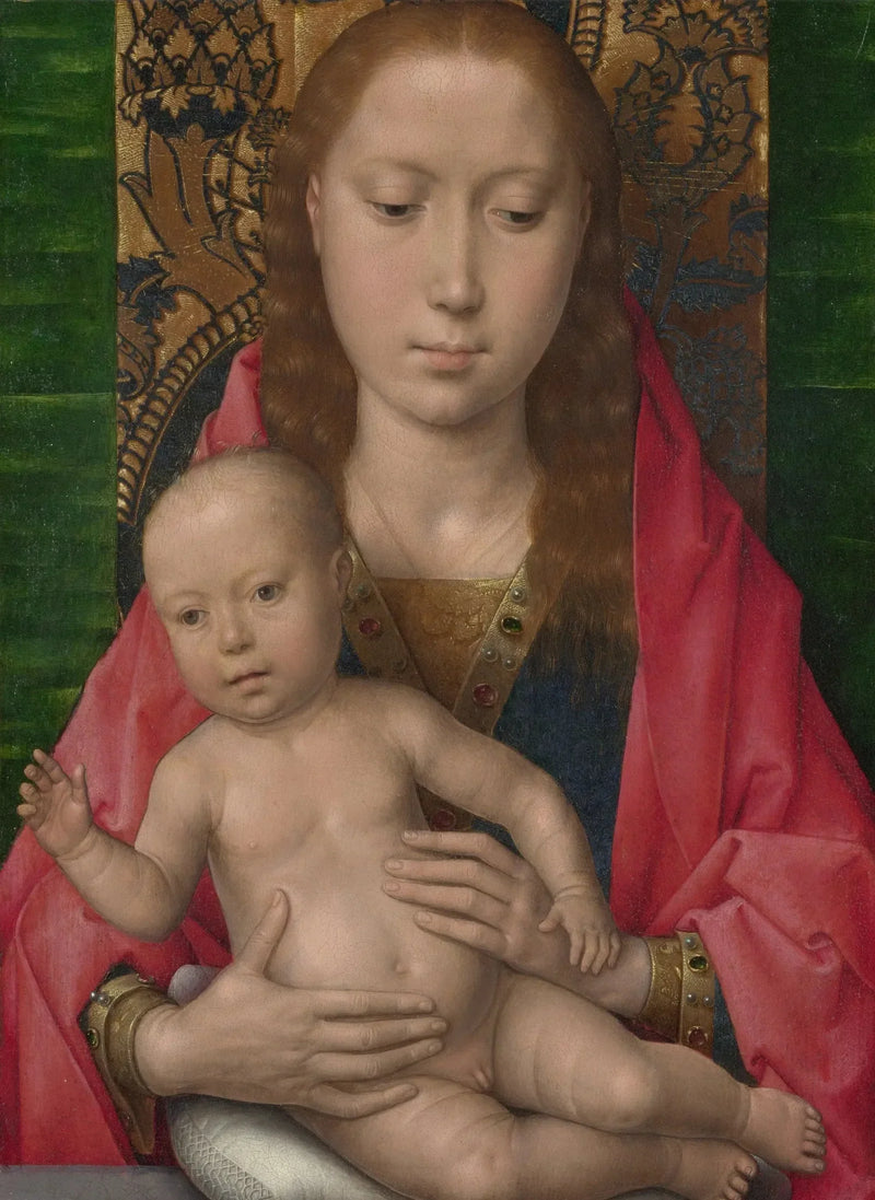 Virgem com o Menino - Hans Memling
