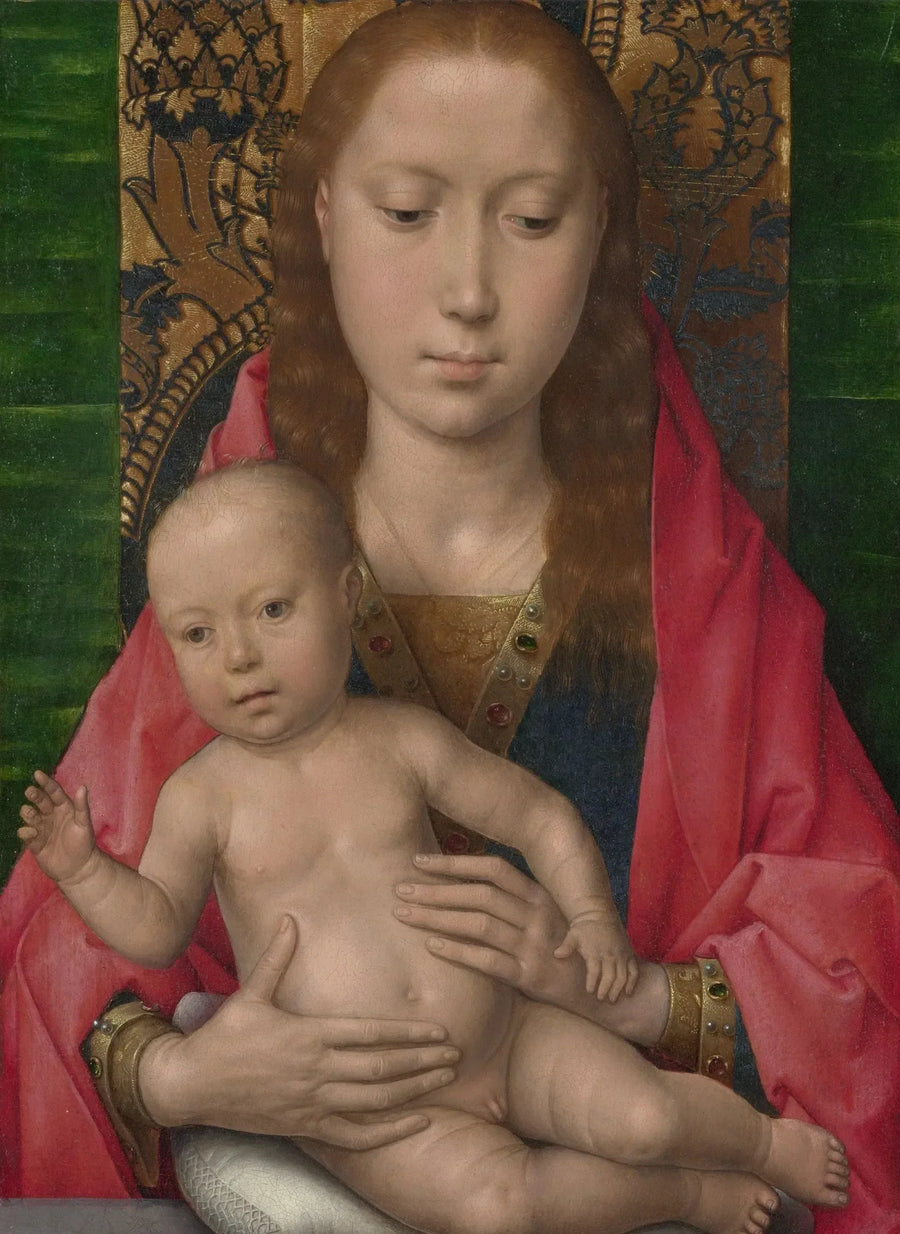 Virgem com o Menino - Hans Memling