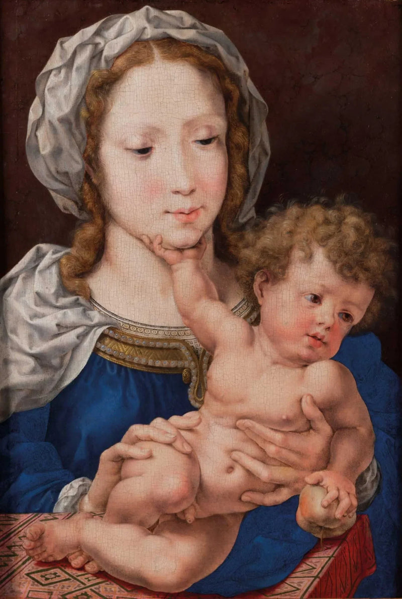 Virgem com o Menino - Jan Gossaert