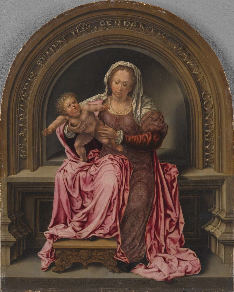 Virgem com o Menino - Jan Gossaert