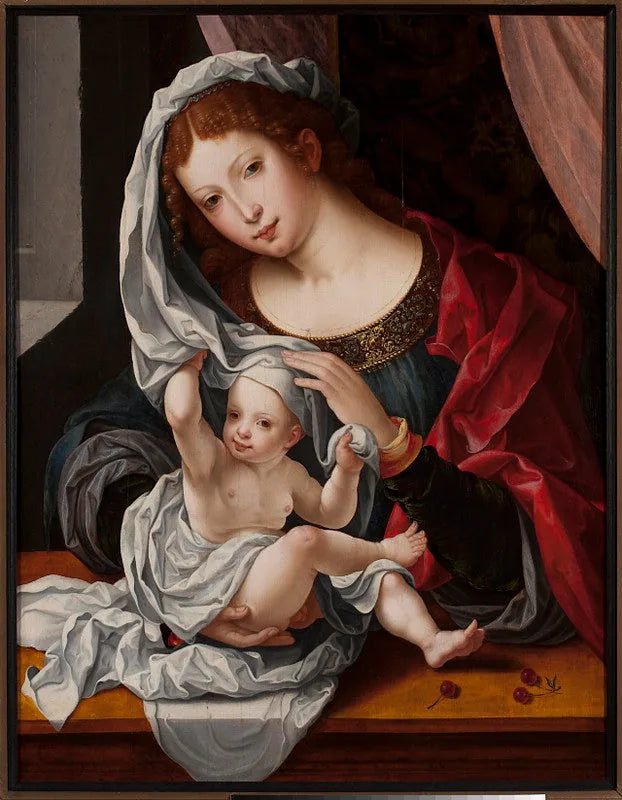 Virgem com o Menino Jesus - Jan Gossaert