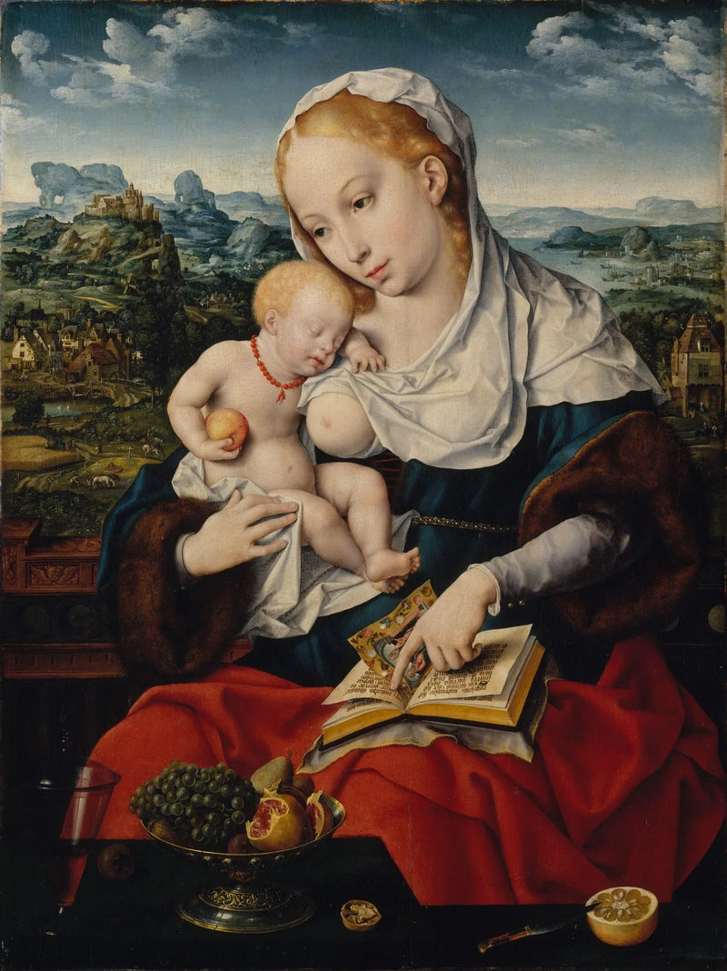 Virgem com o Menino - Joos van Cleve