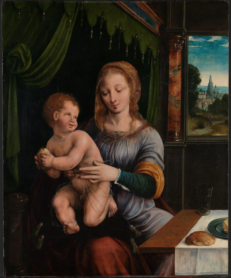 Virgem com o Menino - Joos van Cleve