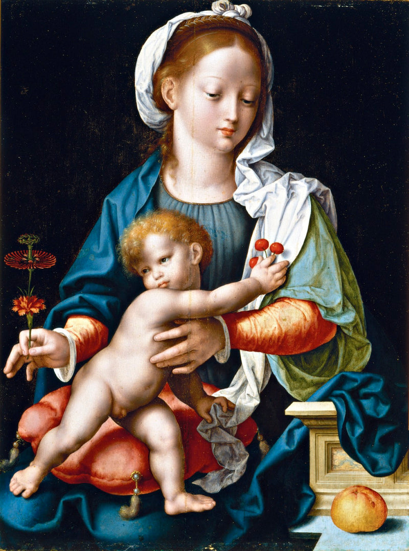 Virgem com o Menino - Joos van Cleve
