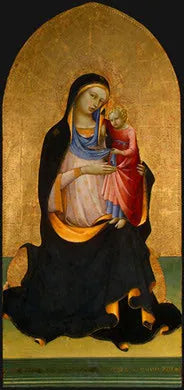 Virgem com o Menino - Lorenzo Monaco