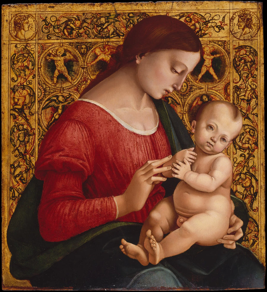 Virgem com o Menino - Luca Signorelli