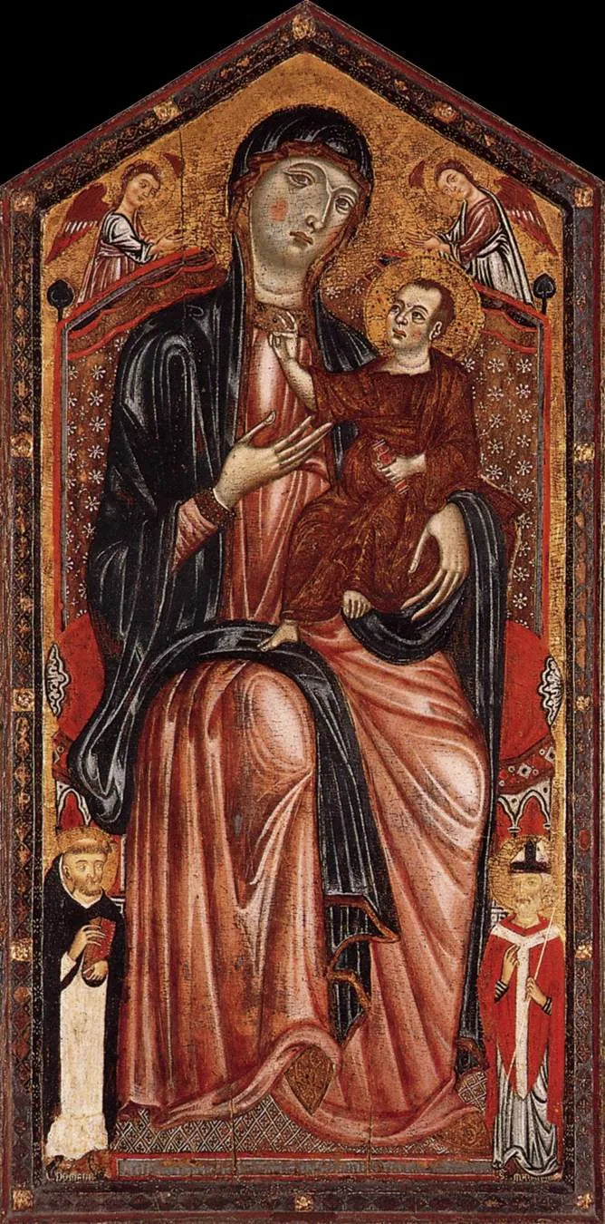Virgem com o Menino - Mestre de Magdalen