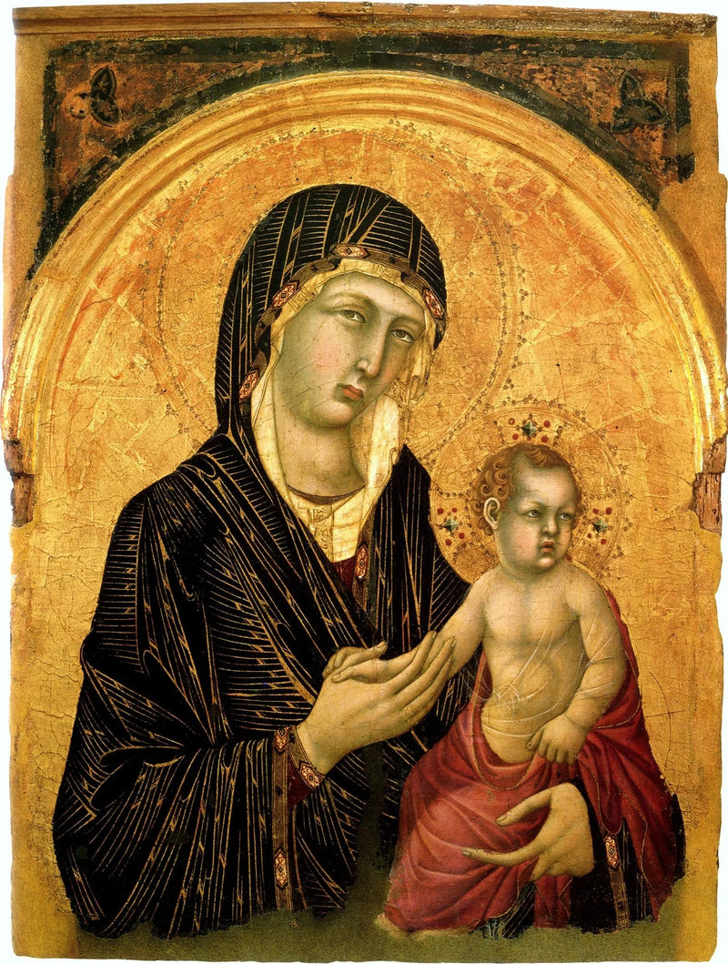 Virgem com o Menino n. 583 - Simone Martini