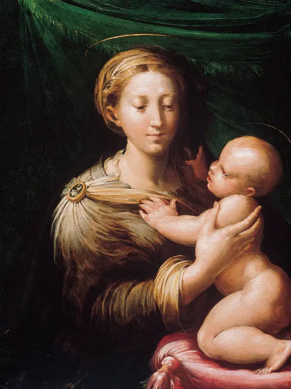 Virgem com o Menino - Parmigianino