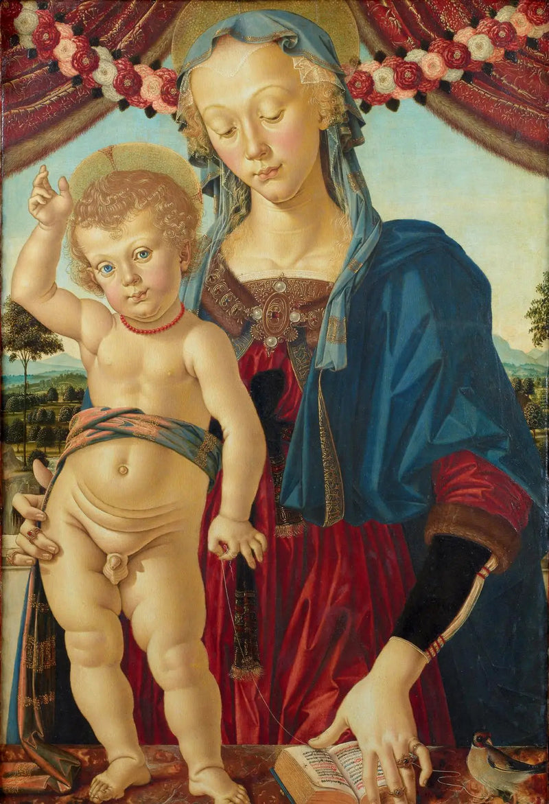 Virgem com o Menino - Pietro Perugino