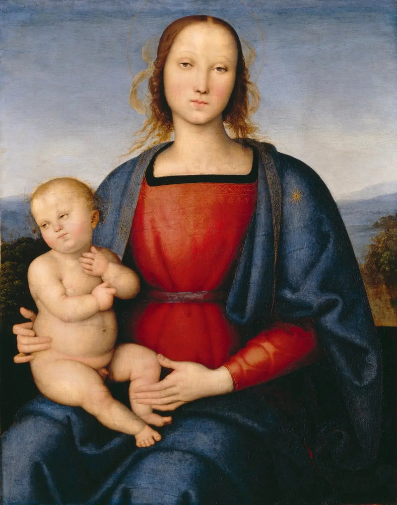 Virgem com o Menino - Pietro Perugino