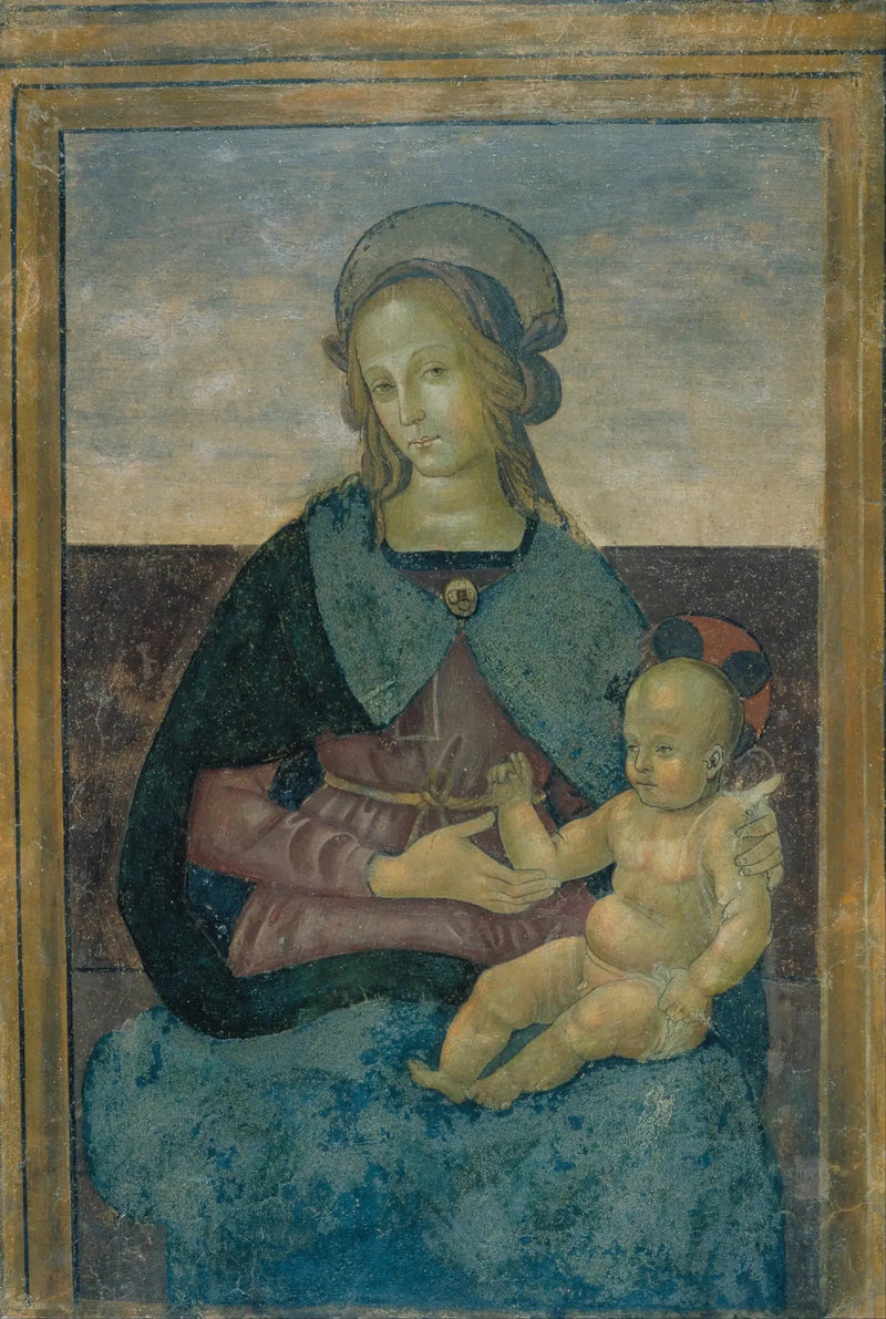 Virgem com o Menino - Pietro Perugino