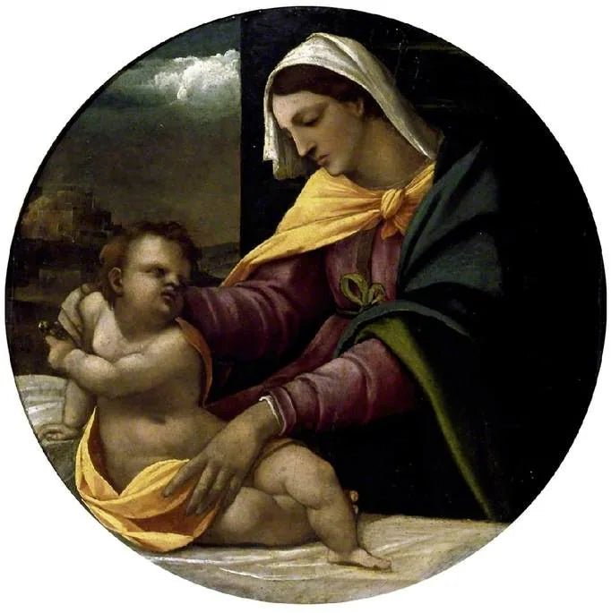 Virgem com o Menino - Sebastiano del Piombo