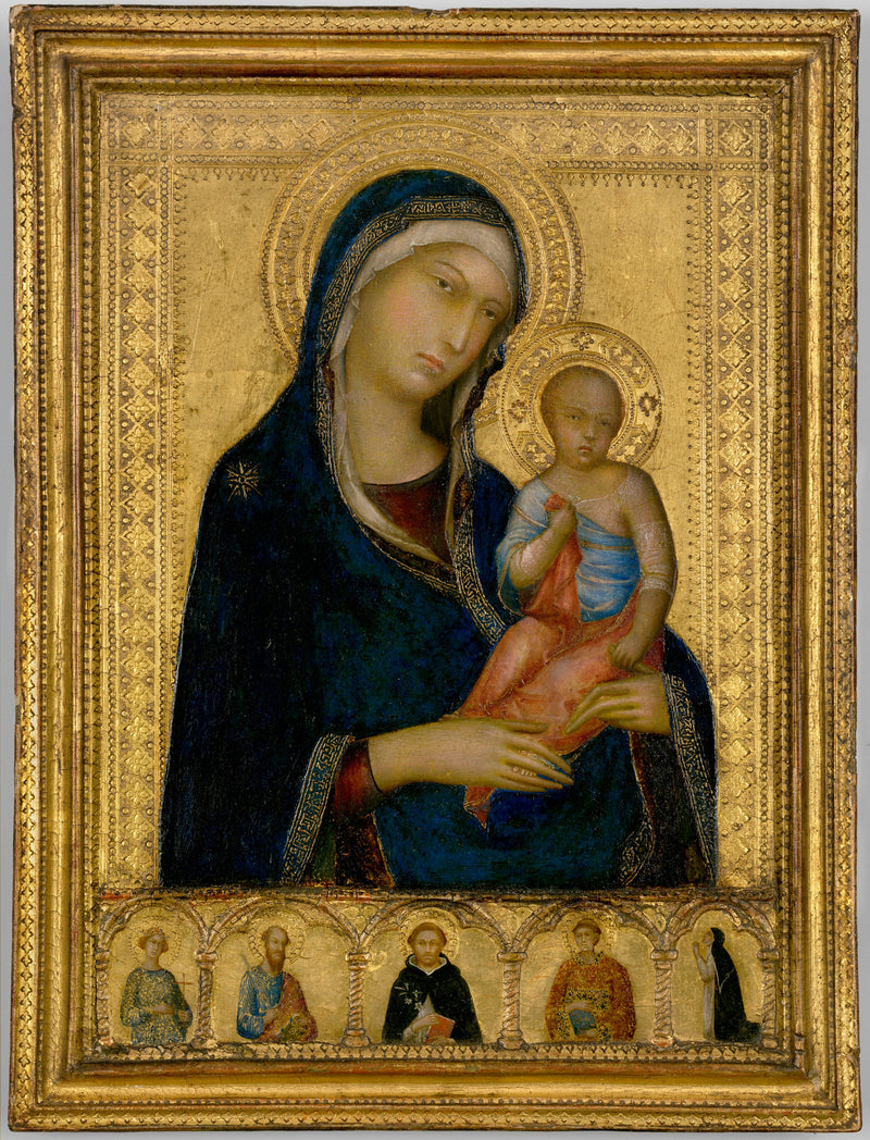 Virgem com o Menino - Simone Martini
