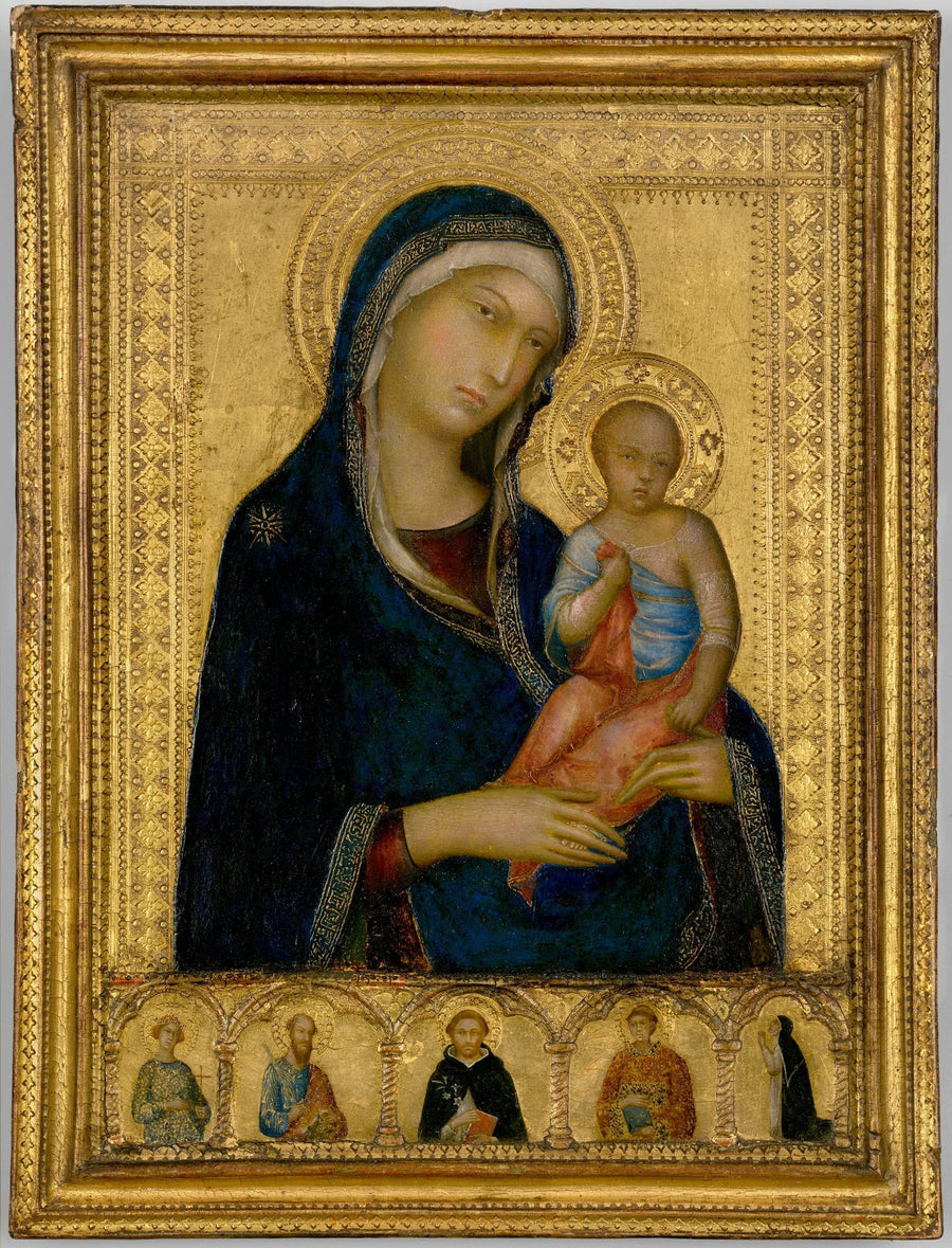 Virgem com o Menino - Simone Martini