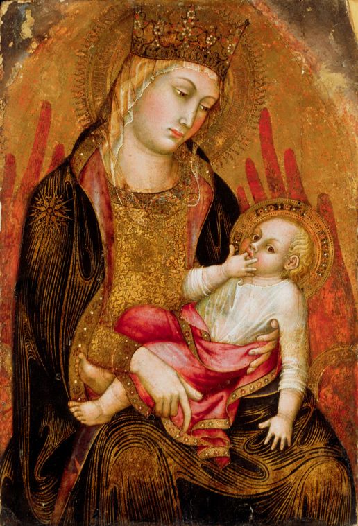 Virgem com o Menino - Taddeo di Bartolo