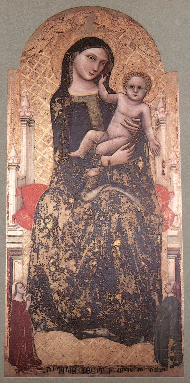 Virgem com o Menino - Vitale da Bologna