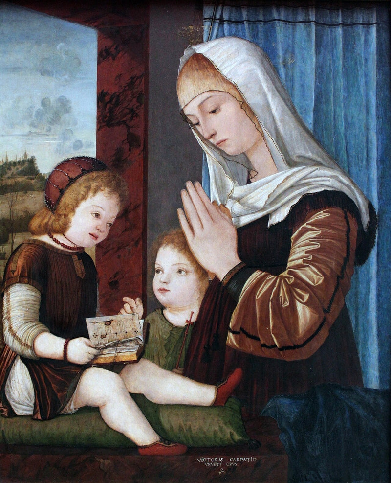 Virgem com o Menino - Vittore Carpaccio