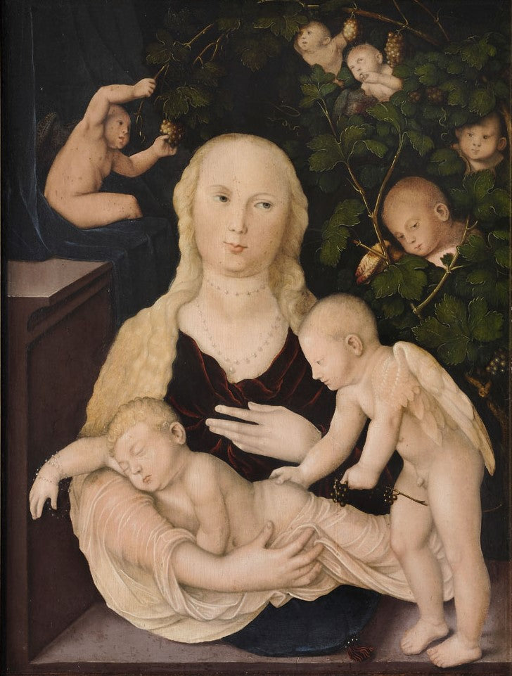 Virgem na parreira - Hans Baldung Grien