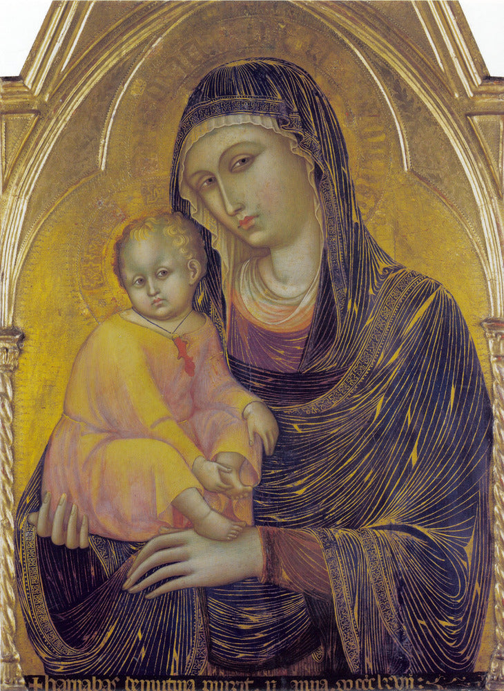Vierge à l’Enfant - Barnaba da Modena - Alpha Reproduction