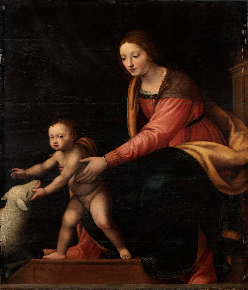 Virgem com o Menino - Bernardino Luini