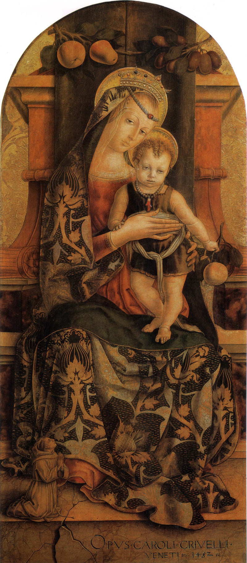 Virgem com o Menino - Carlo Crivelli