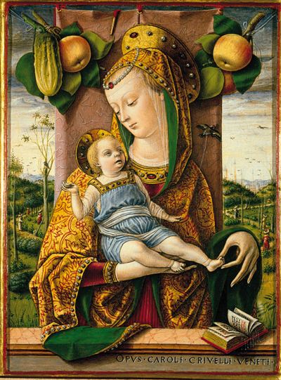 Virgem com o Menino - Carlo Crivelli