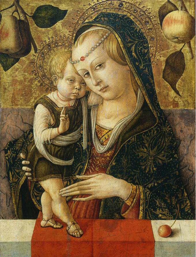 Virgem com o Menino - Carlo Crivelli