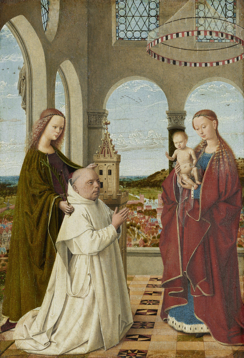 Virgem com o Menino - Petrus Christus