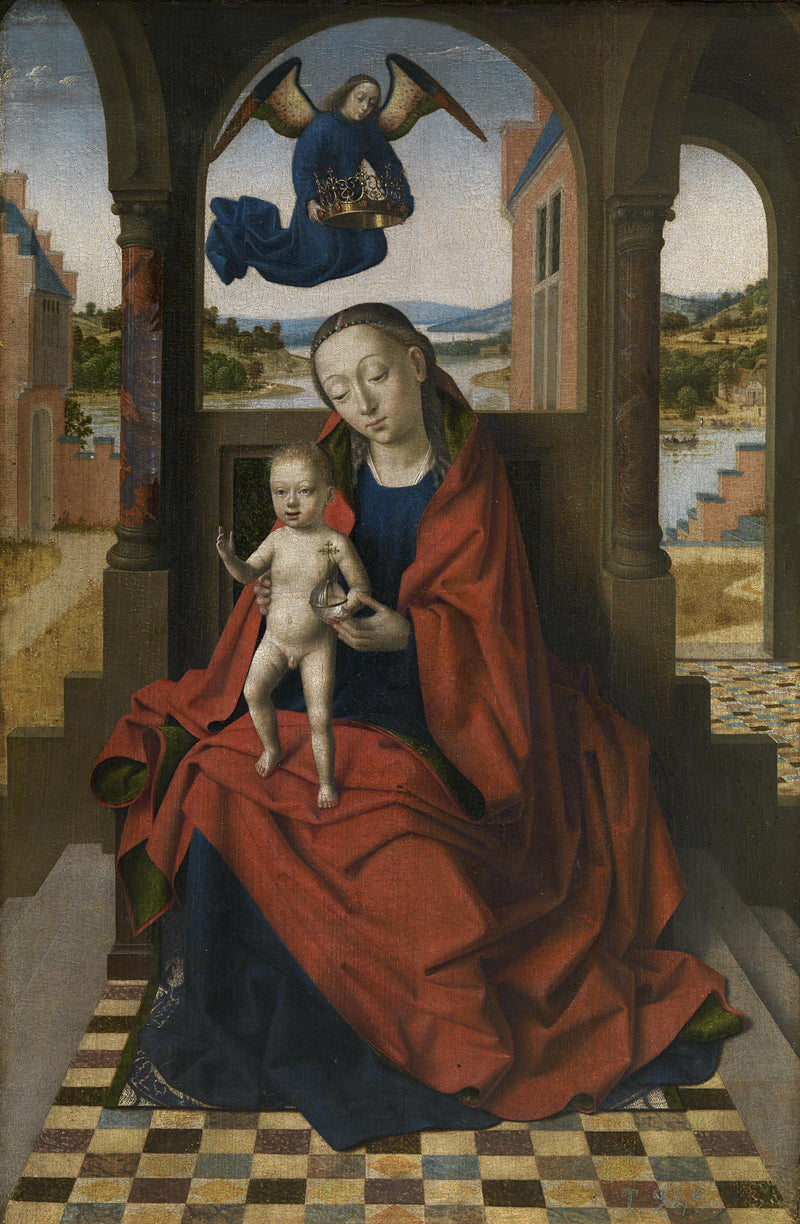 Virgem com o Menino - Petrus Christus