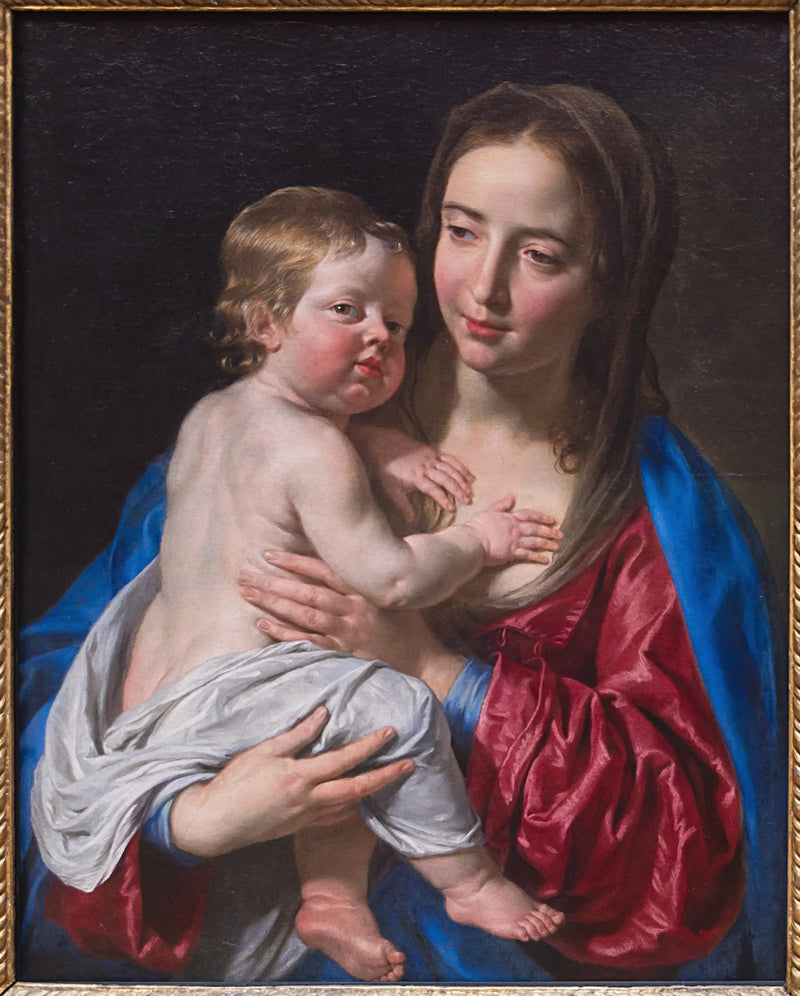 Virgem com o Menino - Philippe de Champaigne