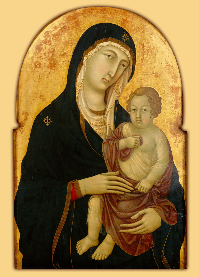 Virgem com o Menino - Ugolino di Nerio