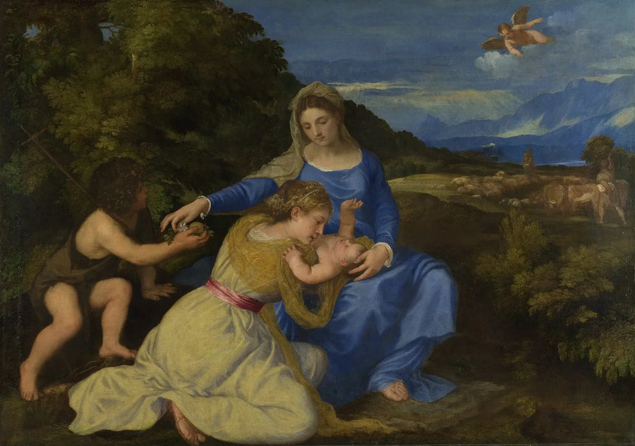 Virgem Aldobrandini - Tiziano