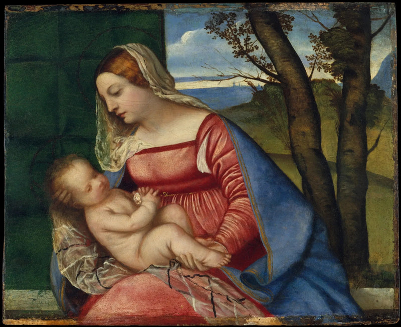 Virgem Bache - Titian
