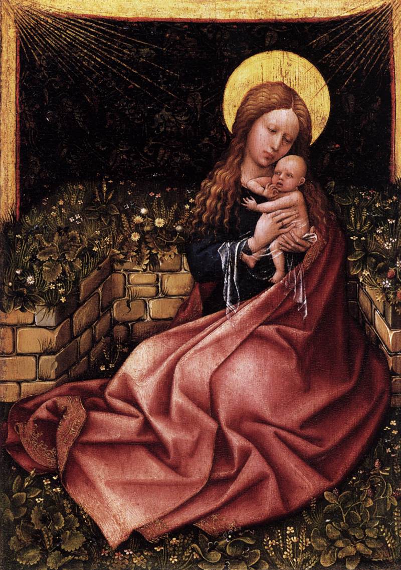 Virgem da Humildade - Robert Campin