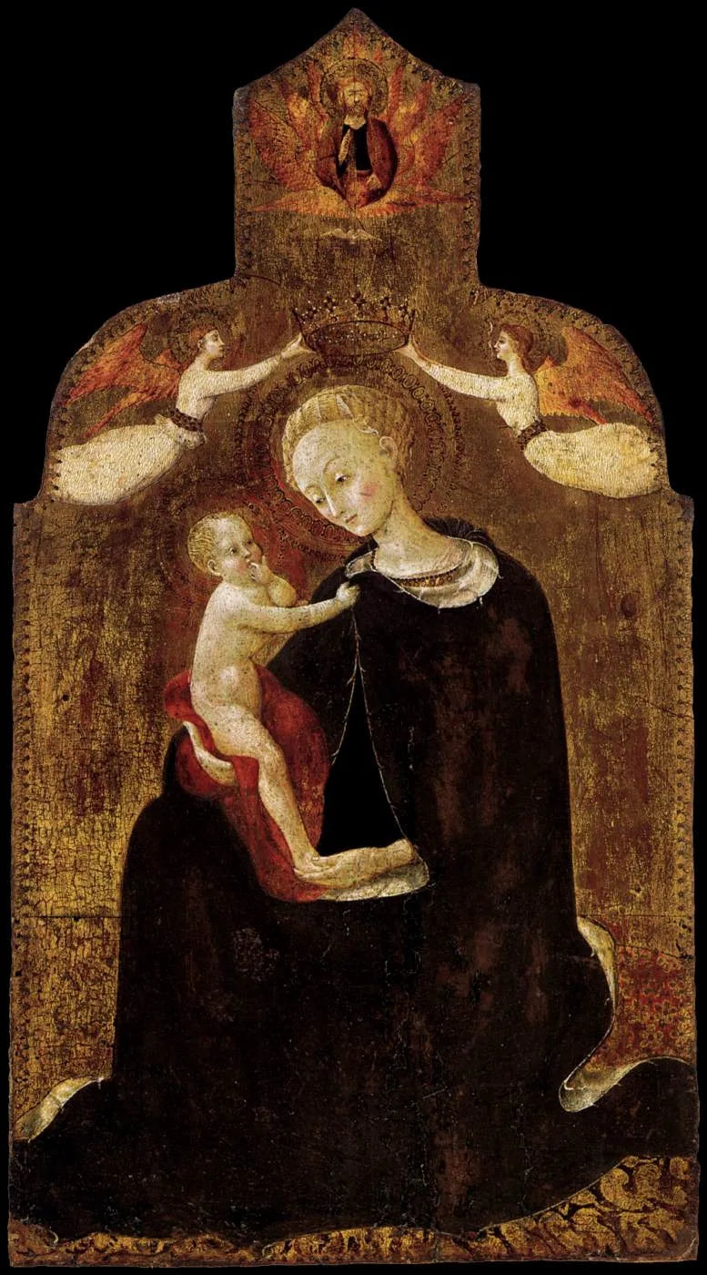 Virgem da Humildade - Stefano di Giovanni (Sassetta)