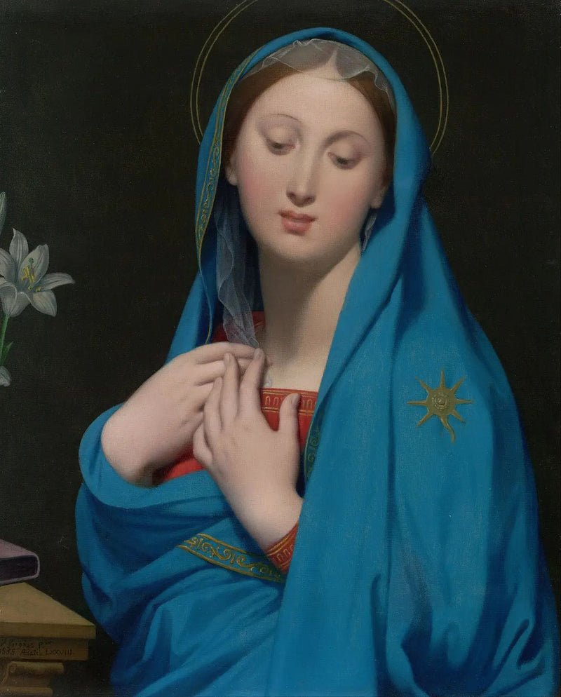 Virgem da Adoção - Jean-Auguste-Dominique Ingres