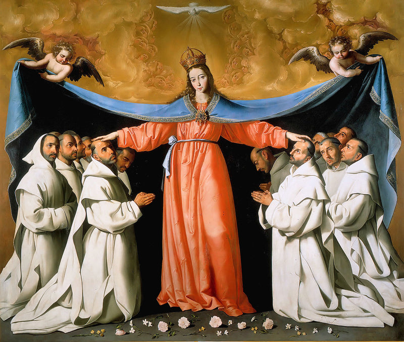 Virgem das Cavernas - Francisco de Zurbarán