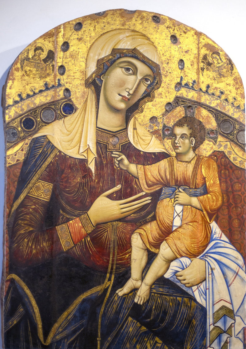 Virgem de São Bernardino - Guido de Siena