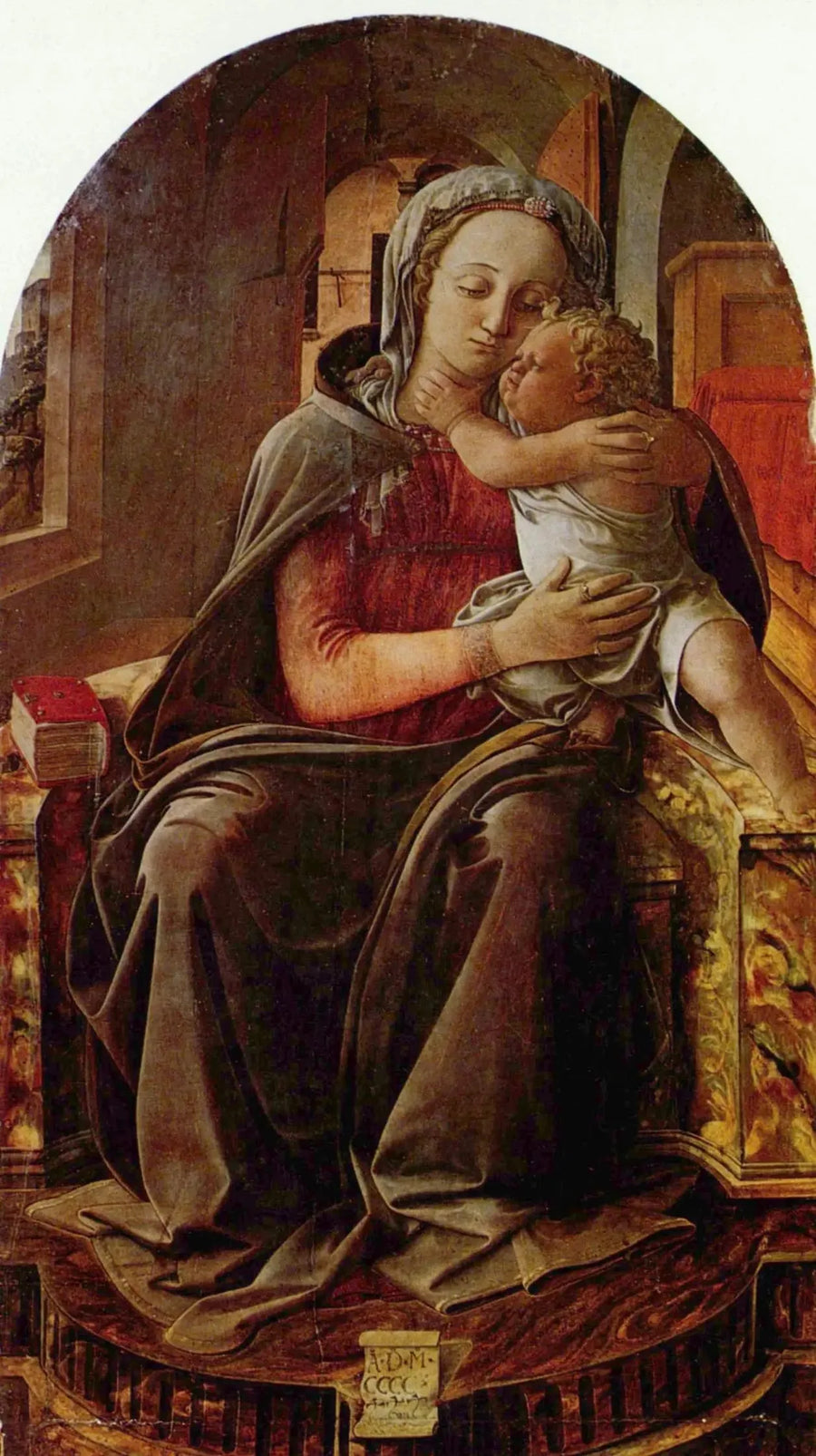 Virgem de Tarquinia - Fra Filippo Lippi