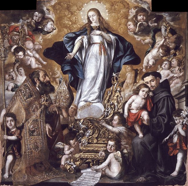 Virgem dos ourives - Juan de Valdés Leal