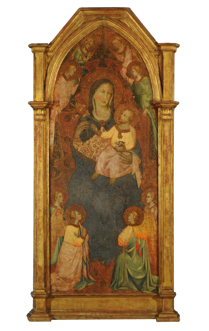 Virgem grávida - Agnolo Gaddi