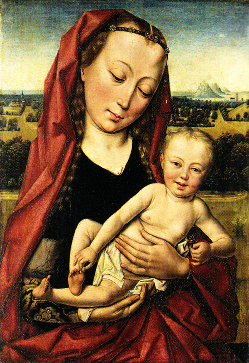 Virgem grávida - Dirk Bouts