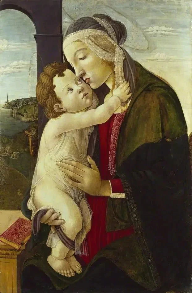 A Virgem e o Menino - Sandro Botticelli